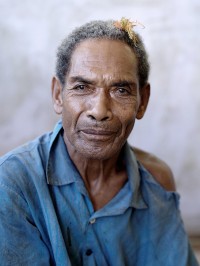 Portrait réalisé sur les îles Banks au Vanuatu (c) Claude Cruells